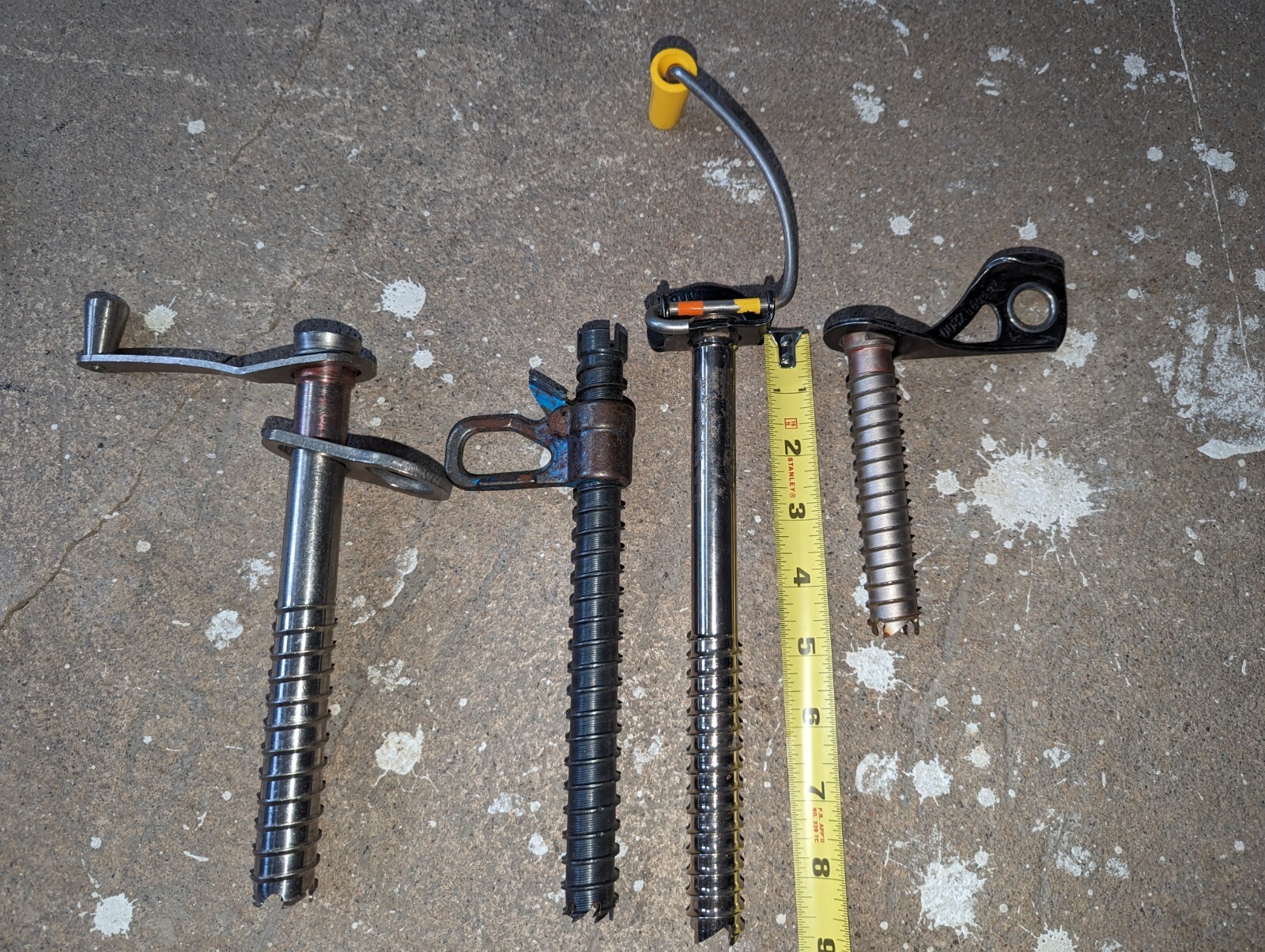 Ice Climbing Screws Lot Of 4 GRIVEL 360 TiTop eBay