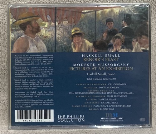 Renoir's Feast: Music for a Masterpiece CD Phillips Collection Museum Music New - Picture 5 of 5