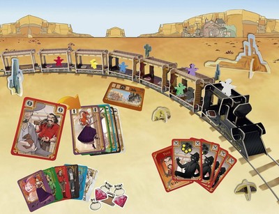Jeu De Société Colt Express - Version Française - 2 à 6 Joueurs - Stratégie - Neuf Sous Blister