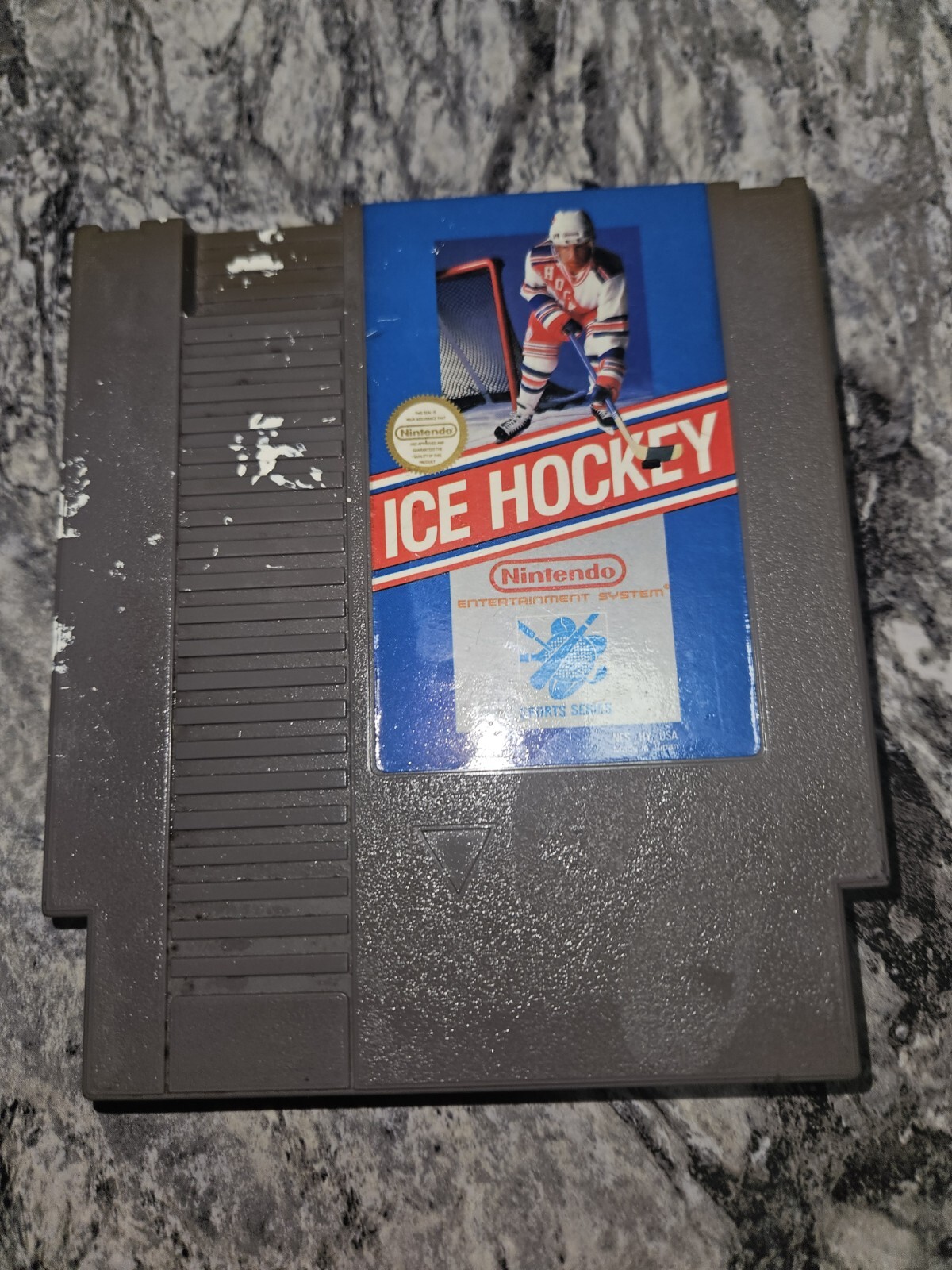 Ice Hockey - Nintendo NES Game Authentic Cartridge Only Tested