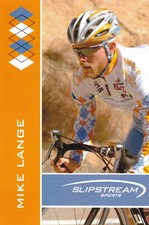 CYCLING cycling card MIKE LANGE team SLIPSTREAM 