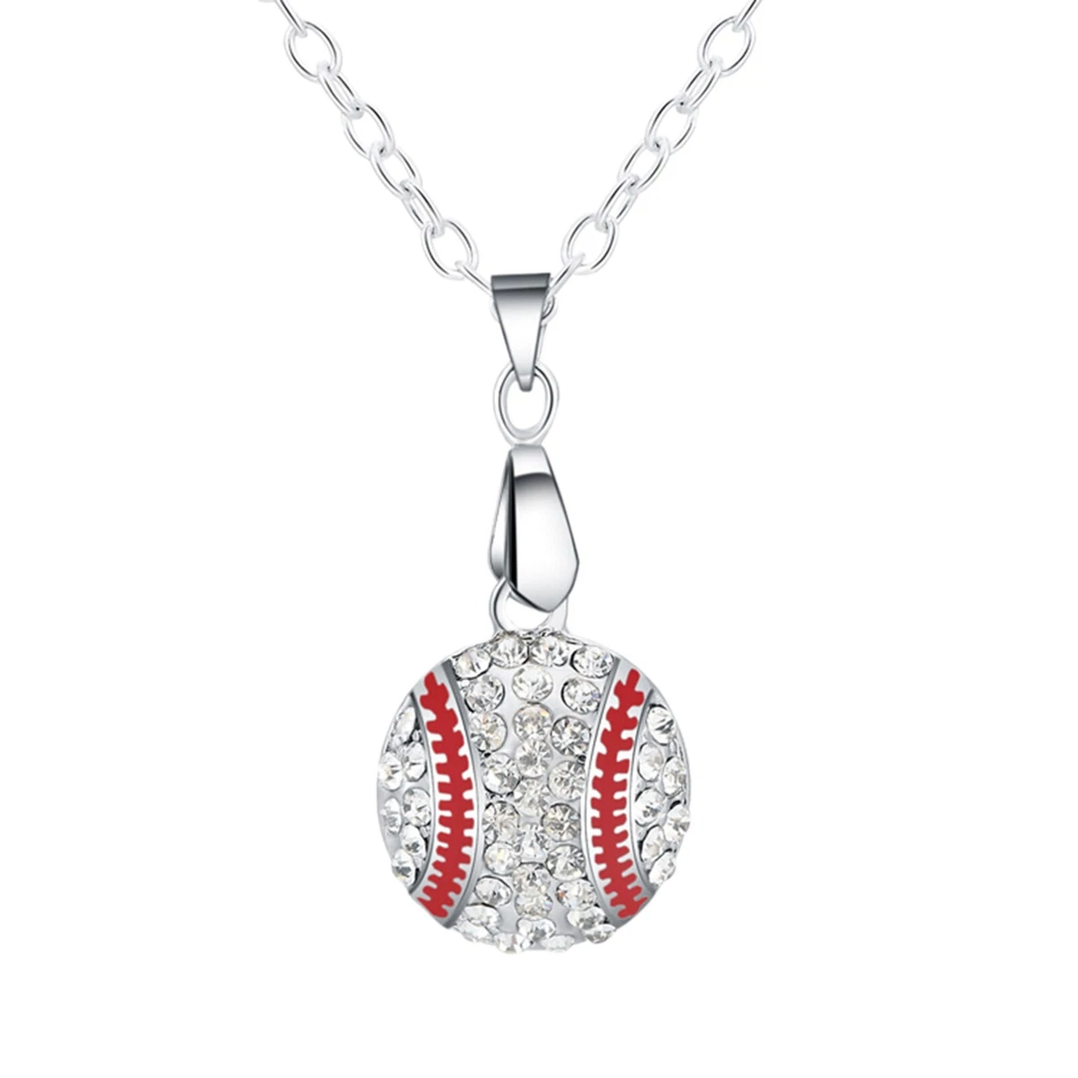 Cool cheap baseball necklaces