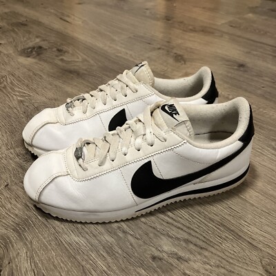 Nike Cortez Basic Leather White Black Classic Panda Men Shoes