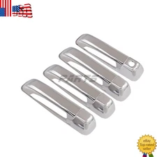 For 2009-2018 Ram 1500 2010-2018 Ram 2500 3500 4DR Door Handle Covers Chrome