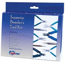 EuroTool Superior Beader's Tool Kit, 9 Piece Set Jewelry Art Craft Tool