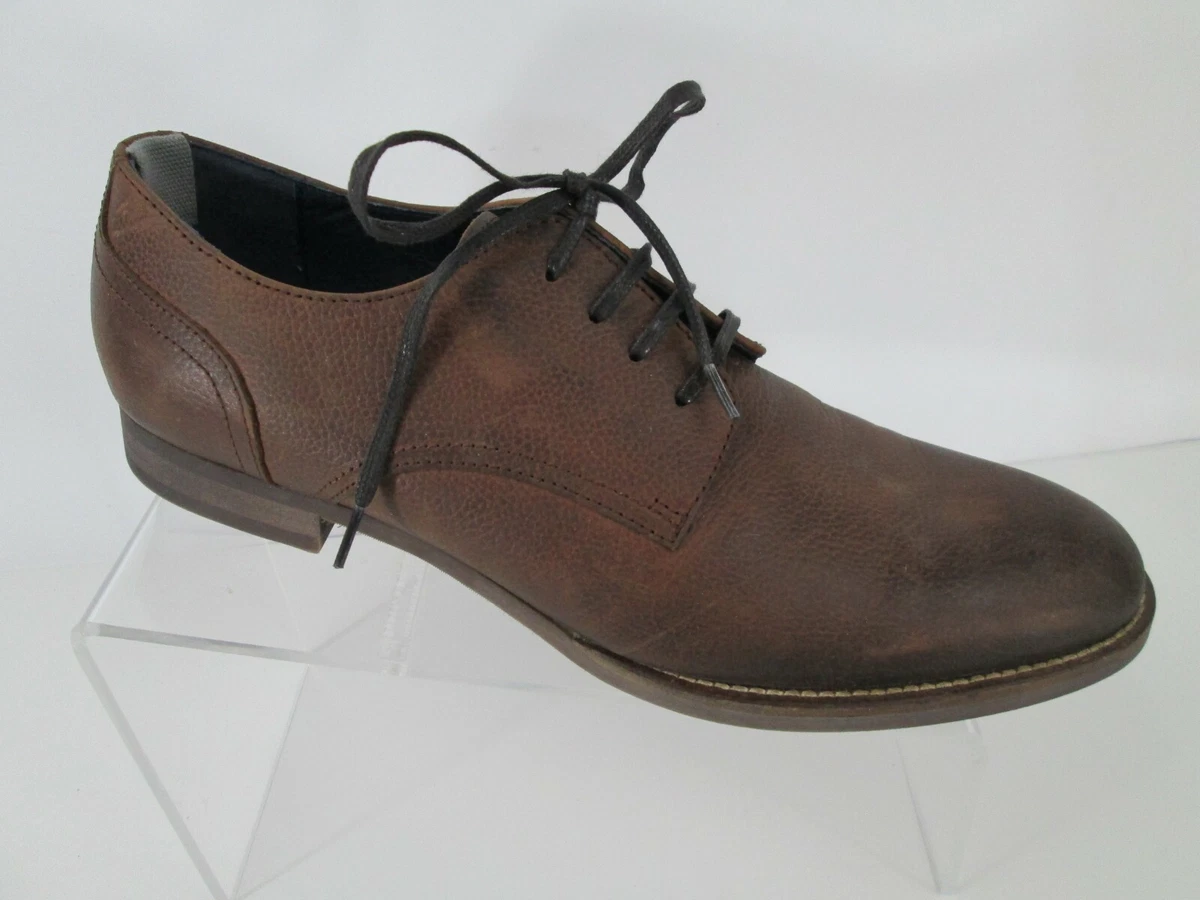 Rare find: Gordon Rush distressed leather Men’s dress shoes Dillon Lace-Up Cap Toe Oxford in Chestnut | Gordon Rush  main image 2