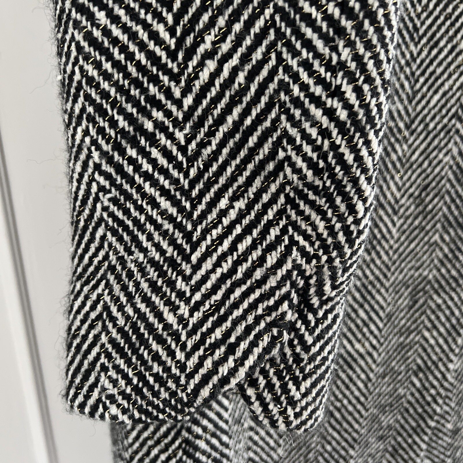 zadig voltaire jacket women 38 Size Small black and white $848 NEW coat blazer image 10