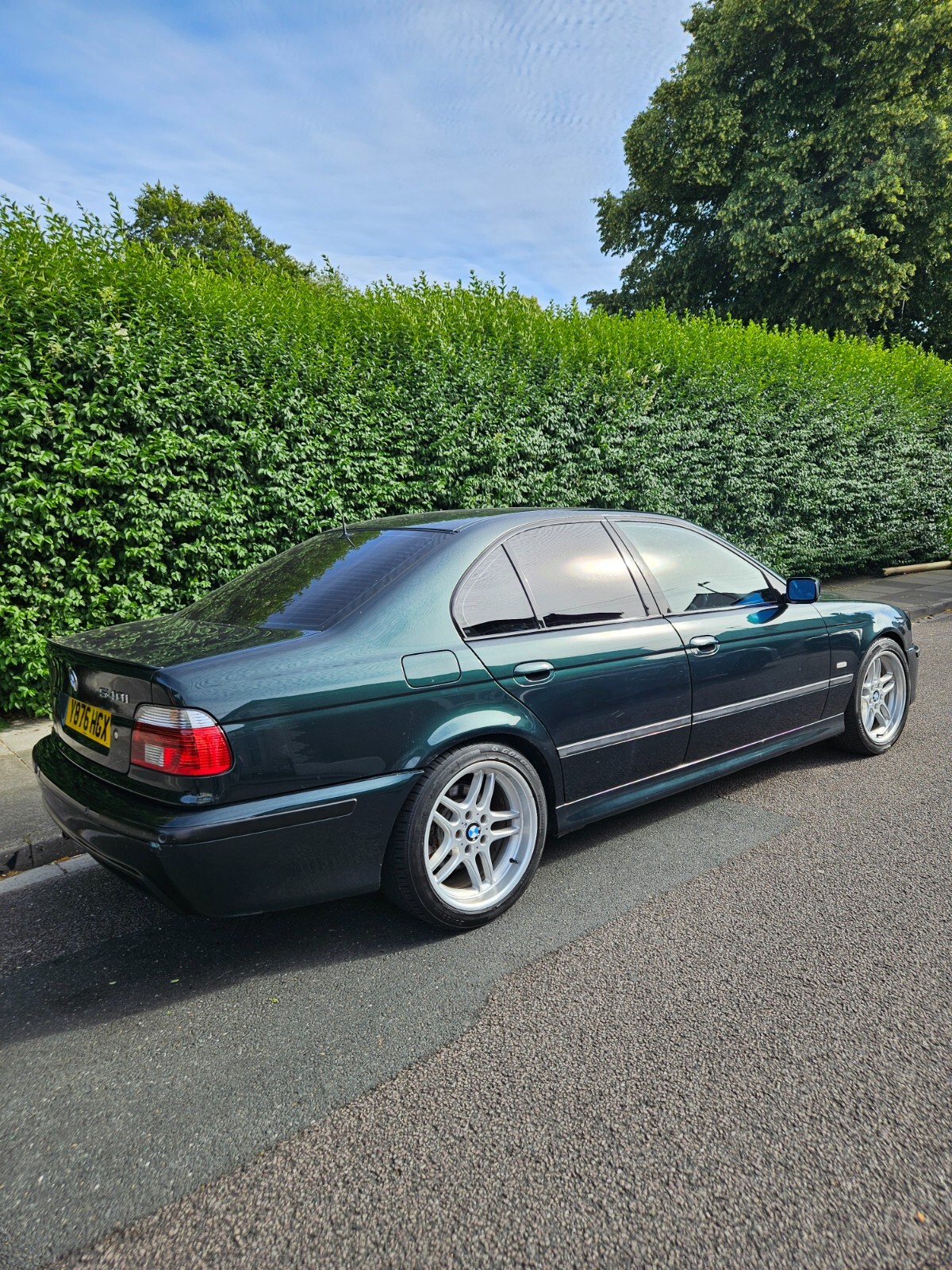 2001 BMW 540i M SPORT OXFORD GREEN E39 FACELIFT | eBay