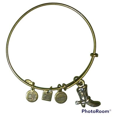 Alex and Ani Cowboy Boot Bangle Bracelet