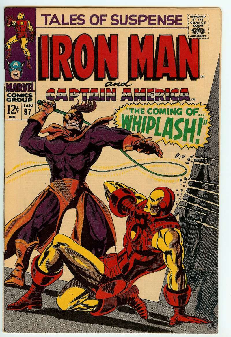 TALES OF SUSPENSE #97 4.5 // 1ST APPEARANCE OF WHIPLASH