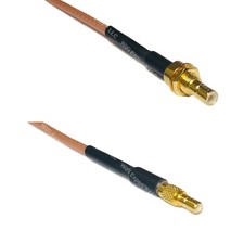 RG316 SMB MALE BULKHEAD to SSMB Male RF Cable Rapid-SHIP LOT