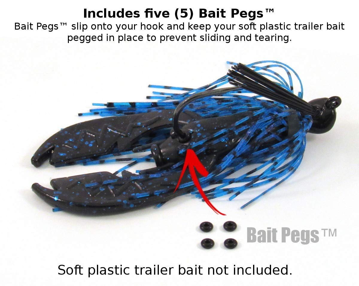 Harmony Fishing Tungsten Flipping Jigs (2 Flippin Jigs, 4 Skirts, Rattles) eBay