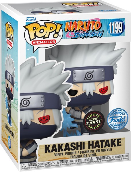 Naruto Shippuden - Kakashi Hatake 1199 Special Edition Glow Chase - Funko Pop!-image