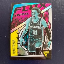 2020-21 FLUX Panini NBA Flux Appeal Insert TRAE YOUNG Silver Prizm #23 Hawks