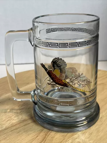 Vintage Princess House Pheasant Mug Beer Stein Tankard Wildlife Game Bird