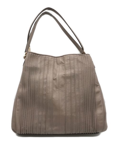Coach Pintuck Semi-Shoulder Bag From Japan #2213