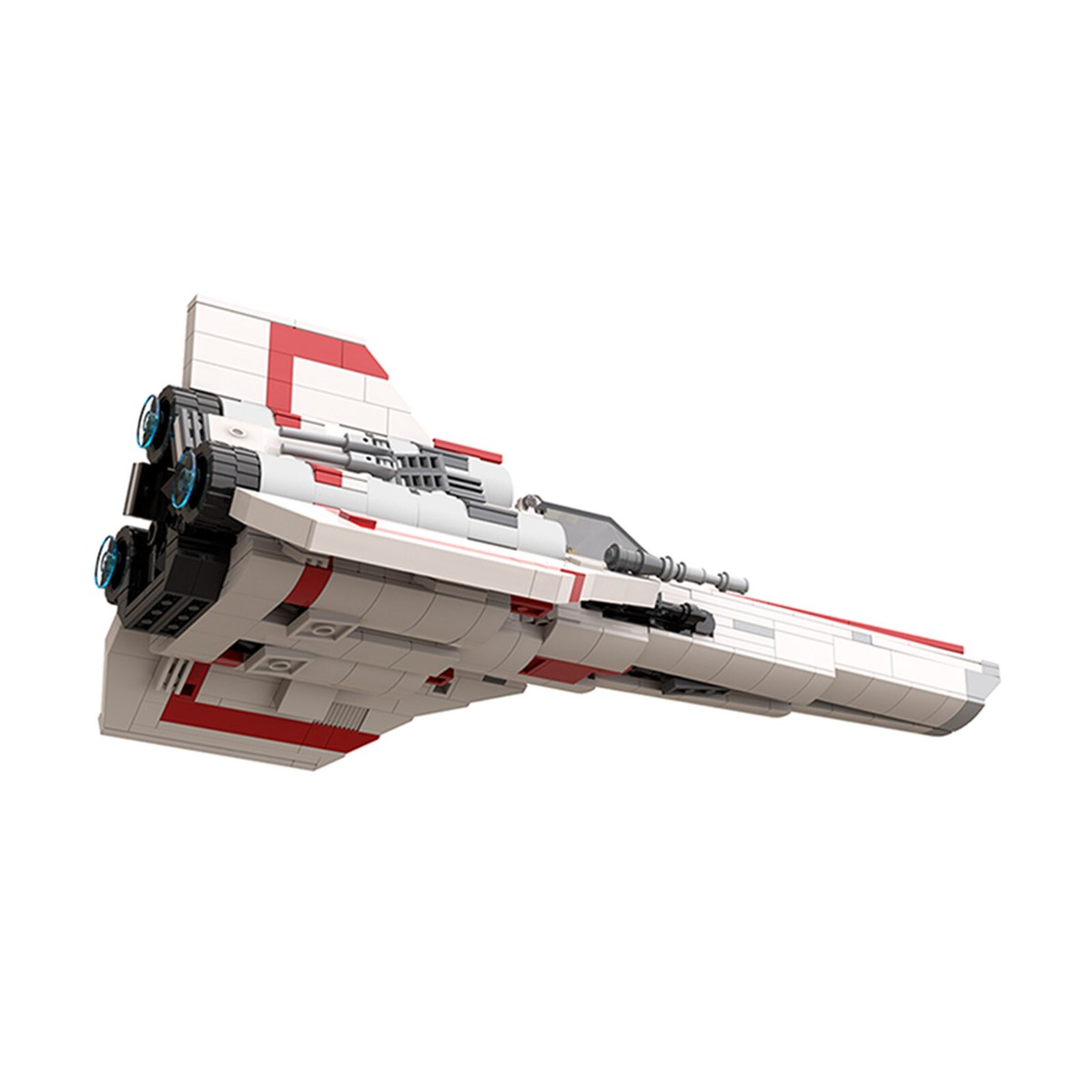 ZITIANYOUBUILD Custom MOC: C5431 Colonial Viper MK1 Version 2.0