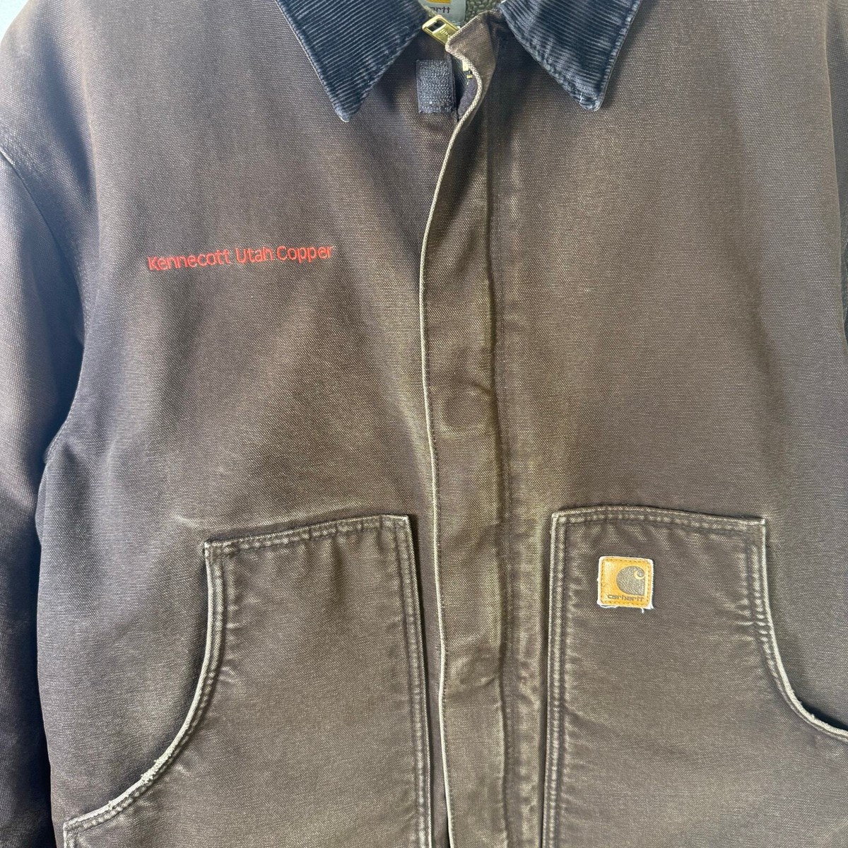 Vintage Carhartt J184 DKB Arctic sherpa Lined Work Jacket Vintage Carhartt J184 DKB Arctic sherpa Lined Work Jacket