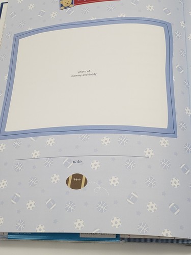 Carter's Baby Boy Memory Book Blue Record New Gift "B is for Boy" 80 pages - 第 8/16 張圖片