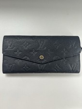 Authentic Louis Vuitton Monogram Empreinte Sarah Wallet