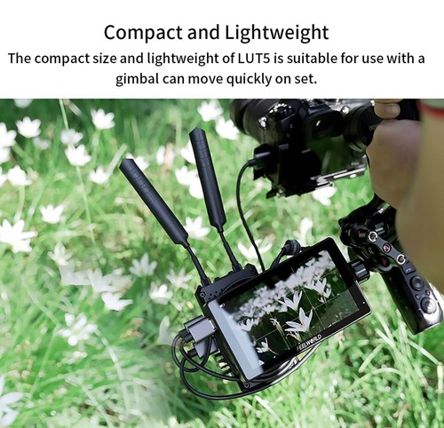 FEELWORLD LUT5 5.5 inch 3000nits DSLR Camera Field Monitor Ultra Bright 4K HDMI - Picture 5 of 12