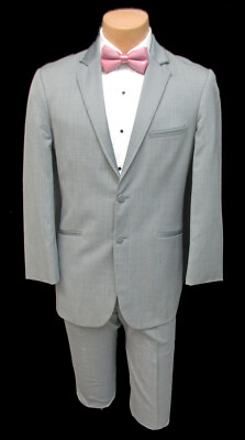 Boys Jean Yves Grey Tuxedo with Pants 