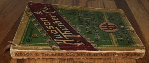 Antico catalogo hardware HUDSON & THURBER Co Trebbiatrice Omaha Minneapolis - Foto 2 di 12