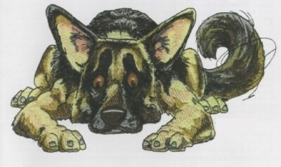 MASCHINENSTICKMOTIVE USB - TEPPICH HUNDE 1 SAMMLUNG 4X4 5X7 TIER HAUSTIERE WELPE