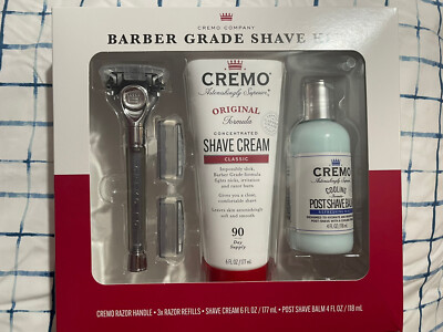 Cremo Barber Grade Shave Kit (NEW)Limited Edition | eBay