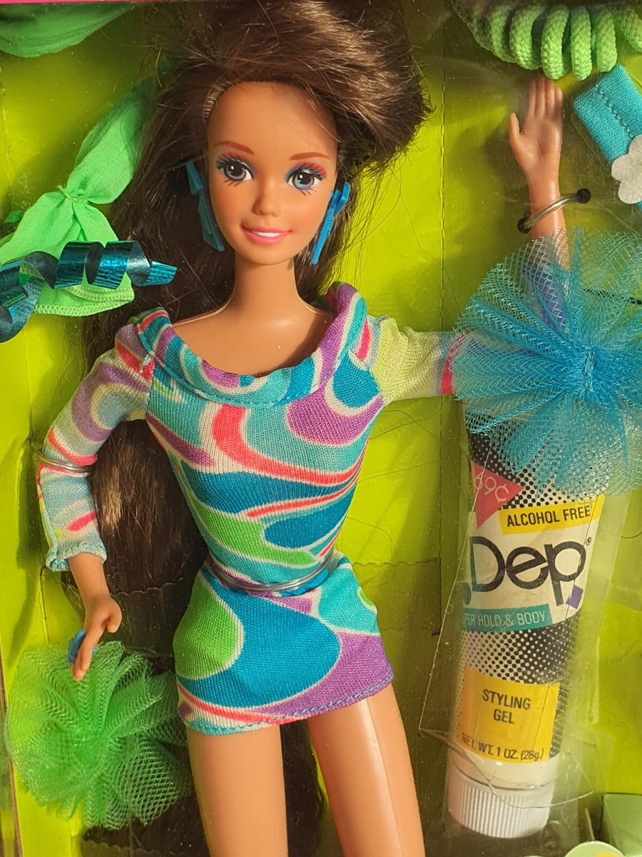 Barbie Totally Hair Brunette 1991