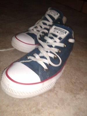 converse all star blue low