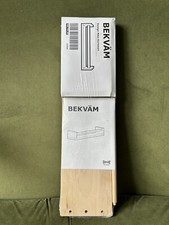 New Ikea Bekvam Wooden Spice Rack Book Shelf Picture Shelf 400.701.85 Karlsson
