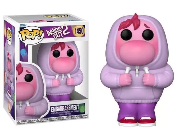 "Disney Pixar Inside Out 2 Verlegenheit 3,75\" Vinyl Pop Figur Funko 1450"-image