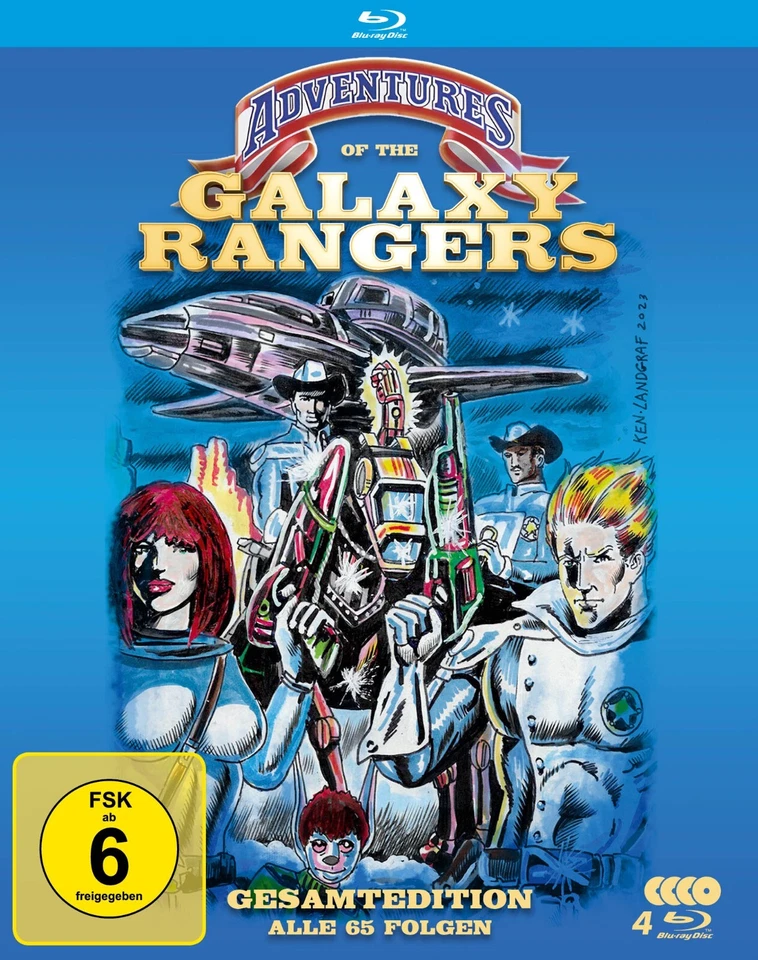 Galaxy Rangers - Gesamtedition: Alle 65 Folgen / Die komplette Serie [4 Blu-ray]