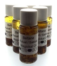 Beltane Sabbat Herbal Infused Botanical Incense Oil