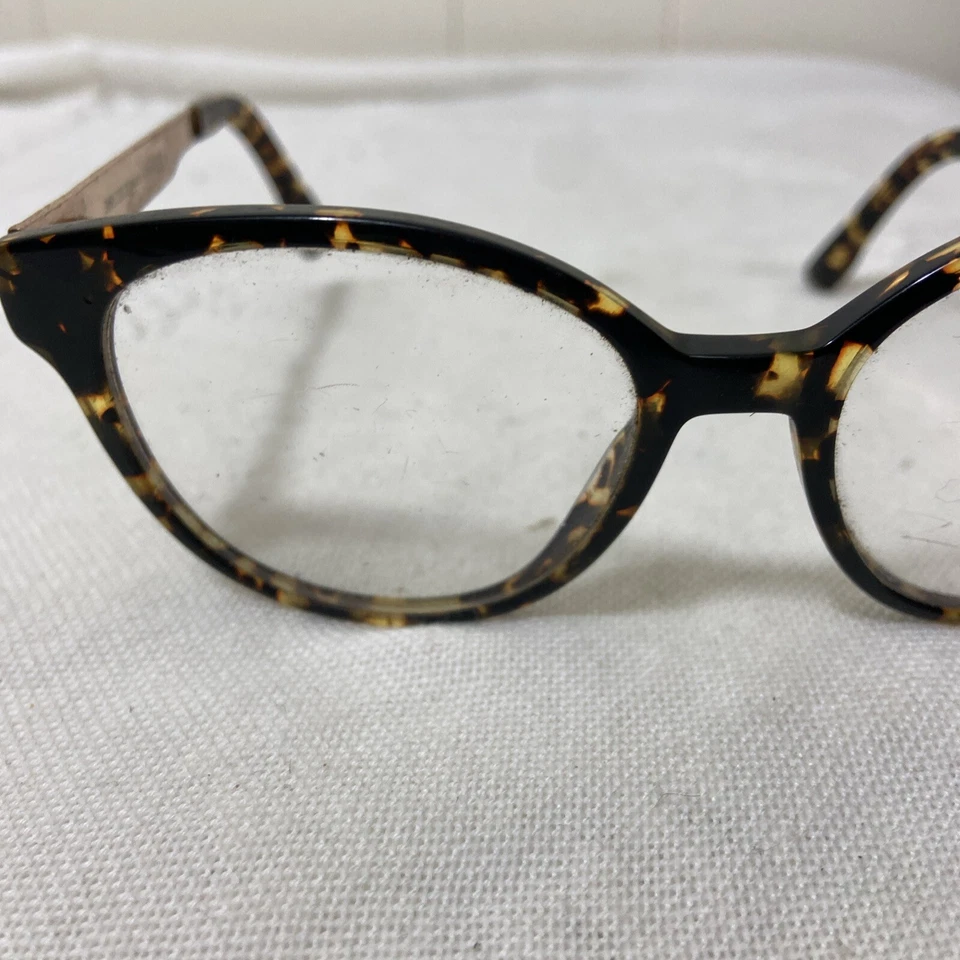 Очки Jimmy Choo 159 UY8 черепаховая/розовое золото B-образная оправа Италия 51 27 - Изображение 2 из 4