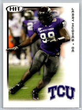 2010 SAGE HIT Jerry Hughes Rookie TCU Horned Frogs RC #98