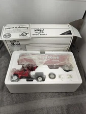 First Gear 1960 Firestone Model B-61 Mack Tractor & Trailer 1/34 Scale Diecast