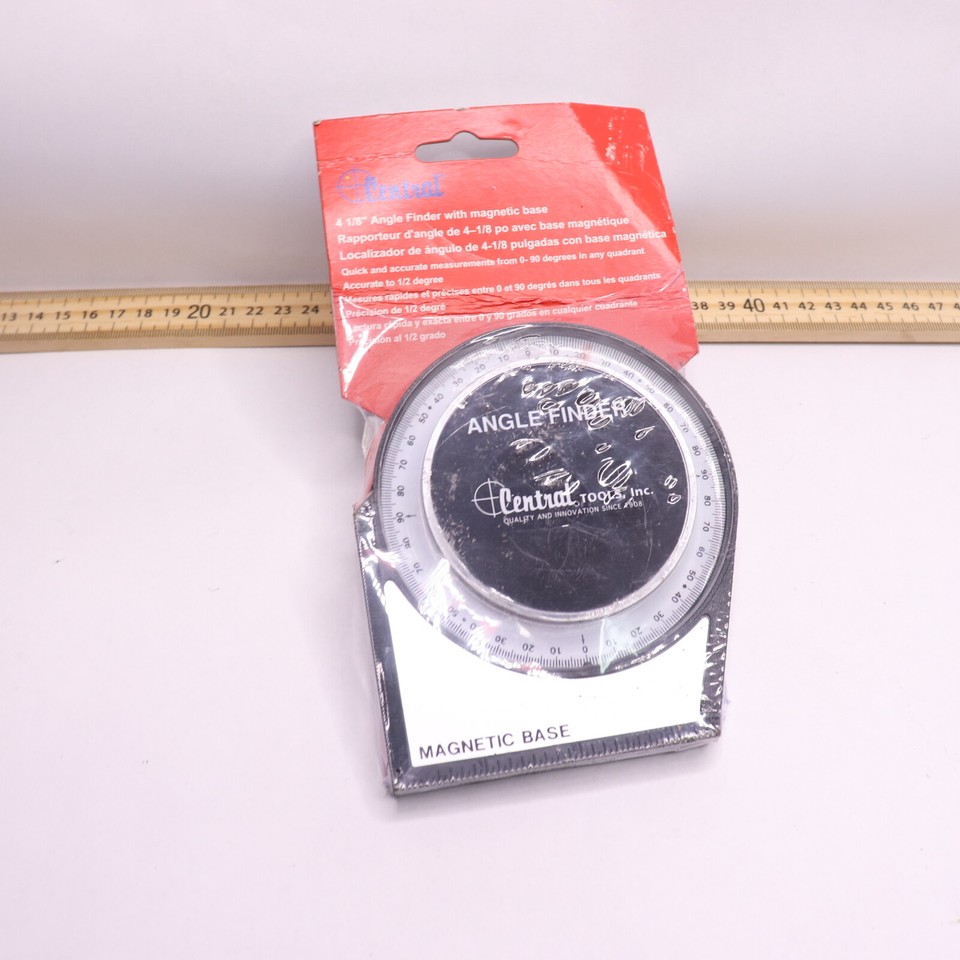 Central Tools Angle Finder with Base 6494 eBay
