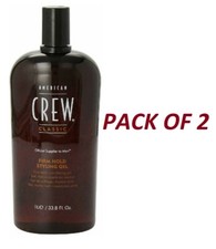 American Crew Firm Hold Styling Gel 33.8oz - Pack of 2