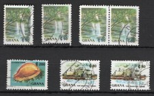 Lot 7 Marken Briefmarken Stamps GHANA AFRIKA AFRICA RAR Selten