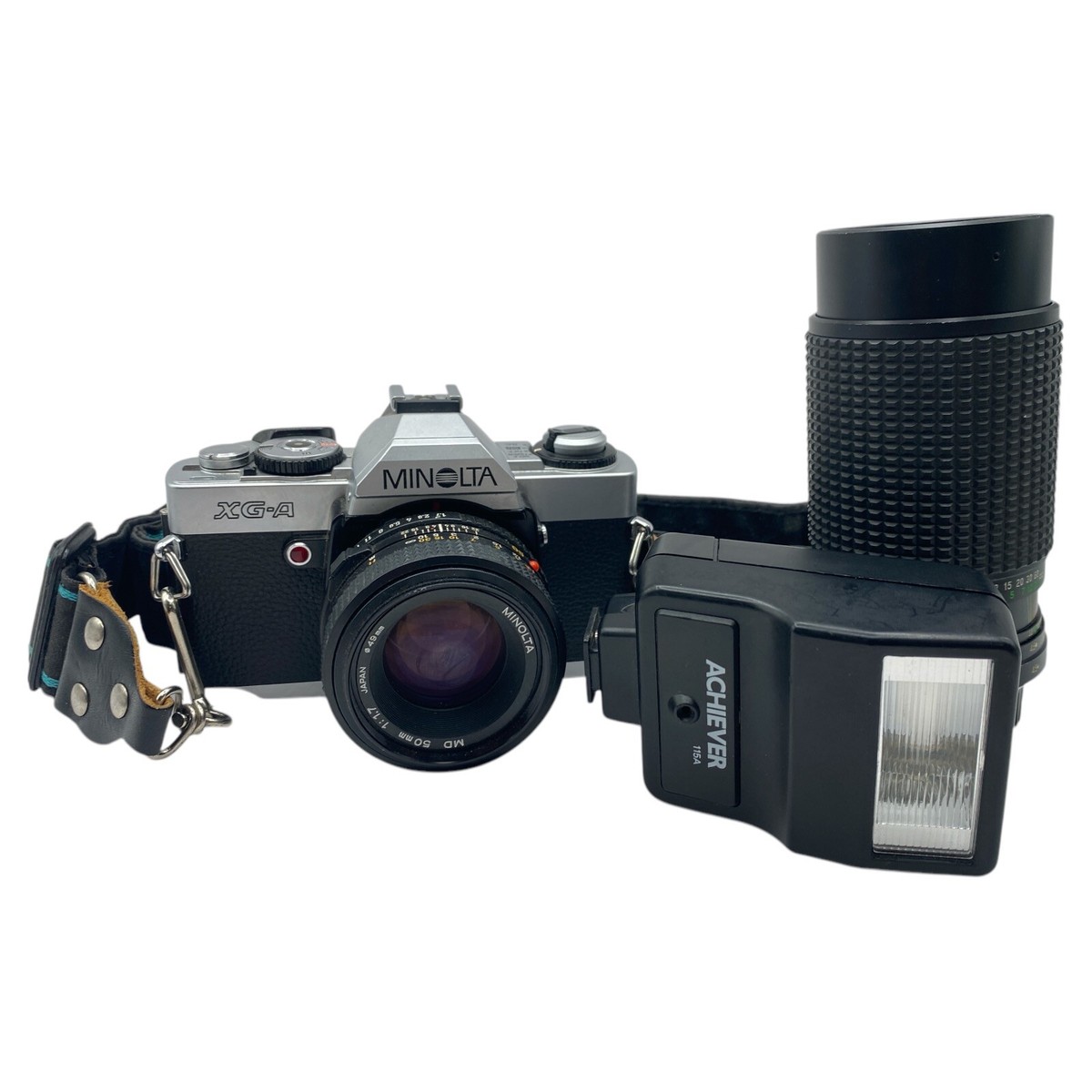 Achiever Nishika Flash Vintage Minolta XG-A 35mm SLR Film Camera