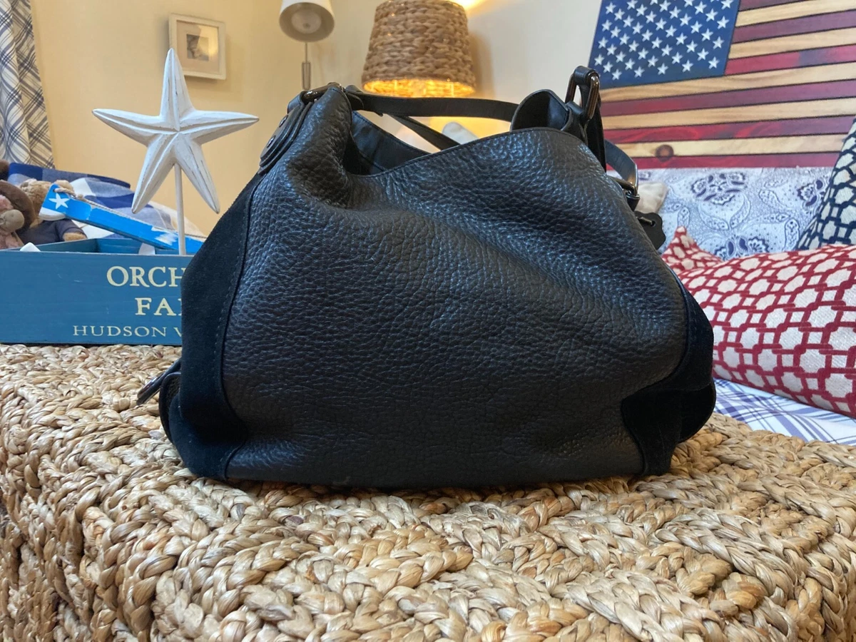 Edie 42 Leather Shoulder Bag Coach Color Black eBay