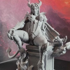 Sexy Succubus Dnd Mini | Demon Queen Miniature | Multiple Scales | DM Stash