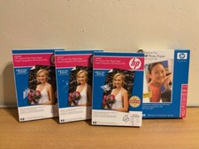 4PKS 280 SHEETS HP PREMIUM PLUS PHOTO PAPER 4x6 SEMI  HIGH GLOSS INKJET 100 60