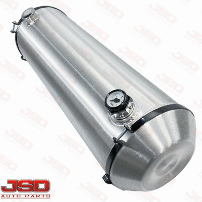 With Gauge 12x40 19.25 Gallon 1/4 NPT Spun Aluminum Gas Tank Fuel