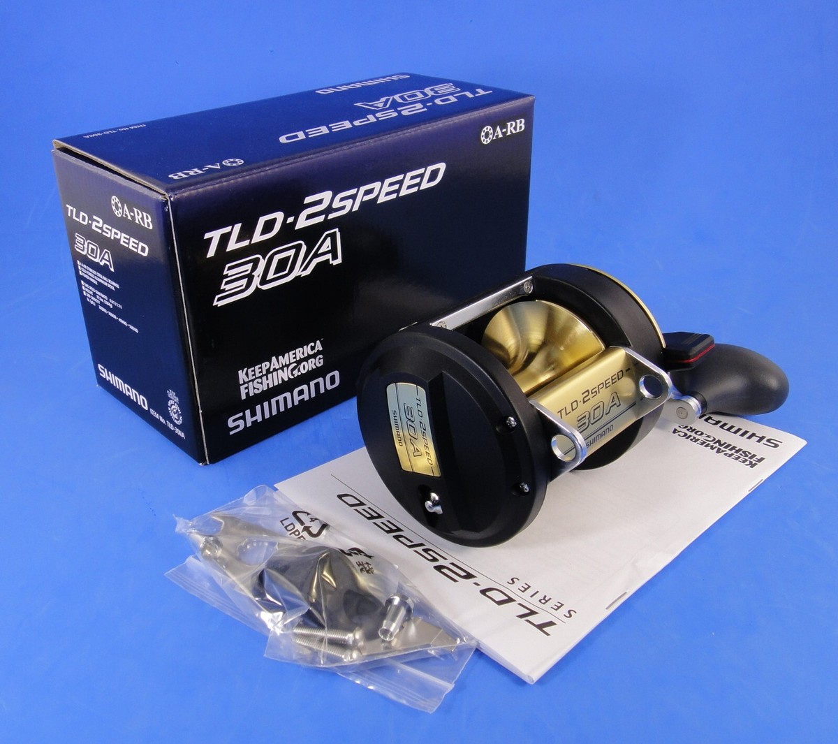 【希少】SHIMANO シマノ　TLD 2SPEED 30 船用リール Shimano TLD 30 2 Speed Fishing Reel : TLD30A - Fishing
