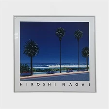 Hiroshi Nagai 'Summer Madness' Poster Authentic Framed japan city pop