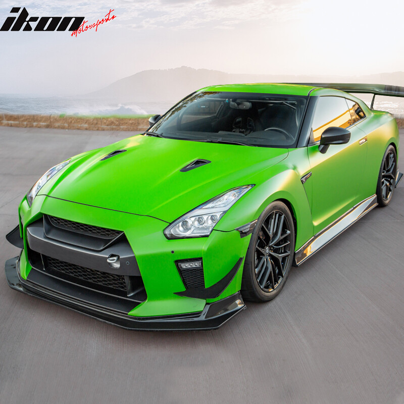 Fits 09-24 Nissan R35 GTR Facelift Style (17+) Front Hood
