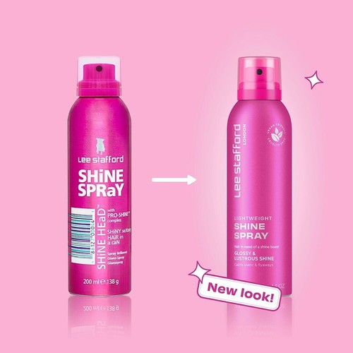 Lee Stafford Shine Spray: Lightweight 200ml Formula NEW! FAST DISPATCH! - Picture 4 of 4